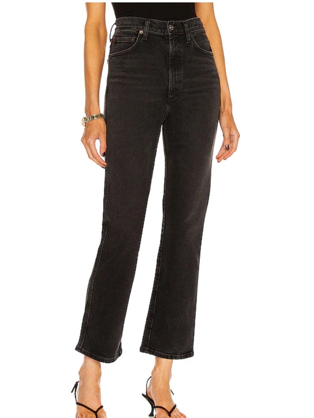 AGOLDE Pinch Waist High Rise Kick Flare Jeans Panomaric Size 23